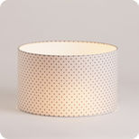 Drum fabric lamp shade / pendant shade Pearl stars