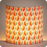 Fabric half lamp shade for wall light Tori