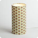 Cylinder fabric table lamp Summer 70 