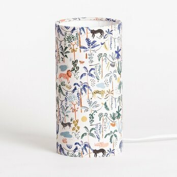 Cylinder fabric table lamp Wild S