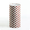 Cylinder fabric table lamp Grain de café S