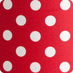 Red dingue fabric