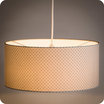 Pendant shade Pearl stars lit Ø40 with electric cord