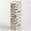 Cylinder fabric table lamp Monsieur Hulot M