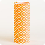 Cylinder fabric table lamp Clémentine 