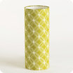 Cylinder fabric table lamp Spirograph M