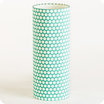 Cylinder fabric table lamp Glacier M