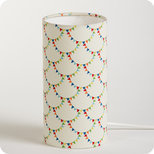 Cylinder fabric table lamp Flonflon