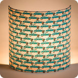 Fabric half lamp shade for wall light Georges et Rosalie Trafic