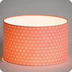 Drum fabric lamp shade / pendant shade Hoshi lit M