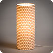 Cylinder fabric table lamp Osmose lit M