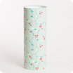 Cylinder fabric table lamp Hana L