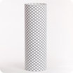 Cylinder fabric table lamp Haro XXL
