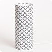 Cylinder fabric table lamp Haro M