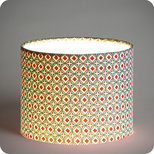 Drum fabric lamp shade / pendant shade in Petit Pan fabric Kintaro 