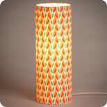 Cylinder fabric table lamp Tori
