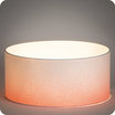 Drum fabric lamp shade / pendant shade Poudre néon lit Ø40