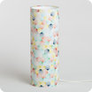 Cylinder fabric table lamp Kaleidoscope L