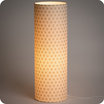 Cylinder fabric table lamp Hoshi or lit XXL