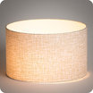 Drum fabric lamp shade / pendant shade Glam lit Ø30