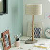Helios table lamp with shade Cinetic miel Ø25