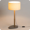 Helios table lamp with shade Cinetic miel lit Ø25