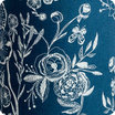 Blue Simone fabric