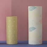 Cylinder fabric table lamp Escapade