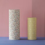 Cylinder fabric table lamp Envol
