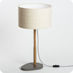 Helios table lamp with shade Cinetic miel Ø30