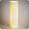 Cylinder fabric table lamp Zen lit XXL