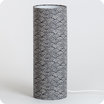 Cylinder fabric table lamp Nami L