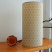 Cylinder fabric table lamp Mini Hoshi S