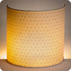 Fabric half lamp shade for wall light Mini Hoshi lit
