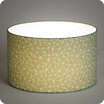 Drum fabric lamp shade / pendant shade Cactus lit Ø30