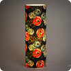 Cylinder fabric table lamp Botan lit XXL