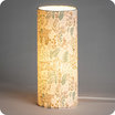 Cylinder fabric table lamp Dream lit M