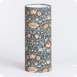 Cylinder fabric table lamp W. Morris Lodden