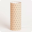 Cylinder fabric table lamp Suna M