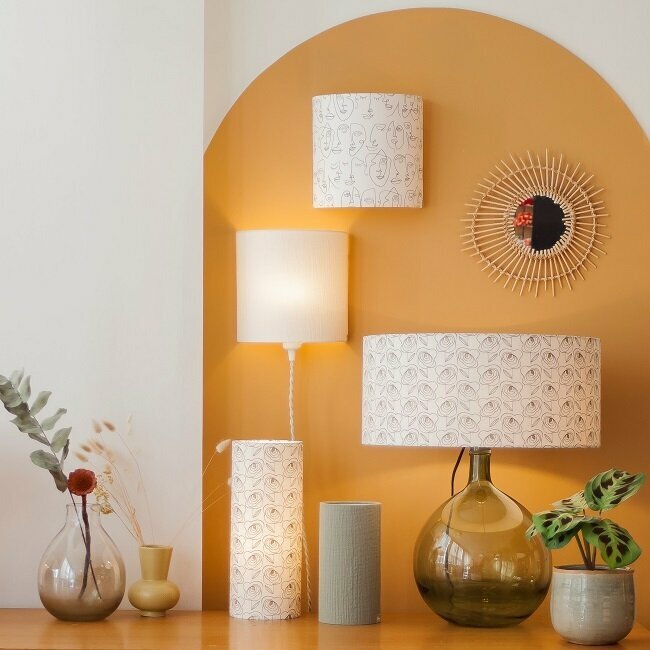 Half on sale lamp shades