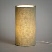 Cotton gauze cylinder table lamp Argile lit S
