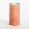 Cylinder fabric table lamp Hoshi rose S