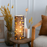 Cylinder fabric table lamp Sonate