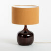 Terra lamps with shades Human, Gaze ecru and Golden lily Ø25 lit