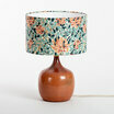 Terra Cannelle ceramic lamp with shade Sonate Ø25 