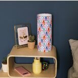 Cylinder fabric table lamp Sisters