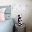 Cylinder fabric table lamp Dany M
