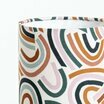 Detail of cylinder fabric table lamp Joy M