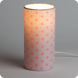 Cylinder fabric table lamp April 53
