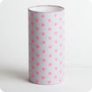 Cylinder fabric table lamp April 53 S